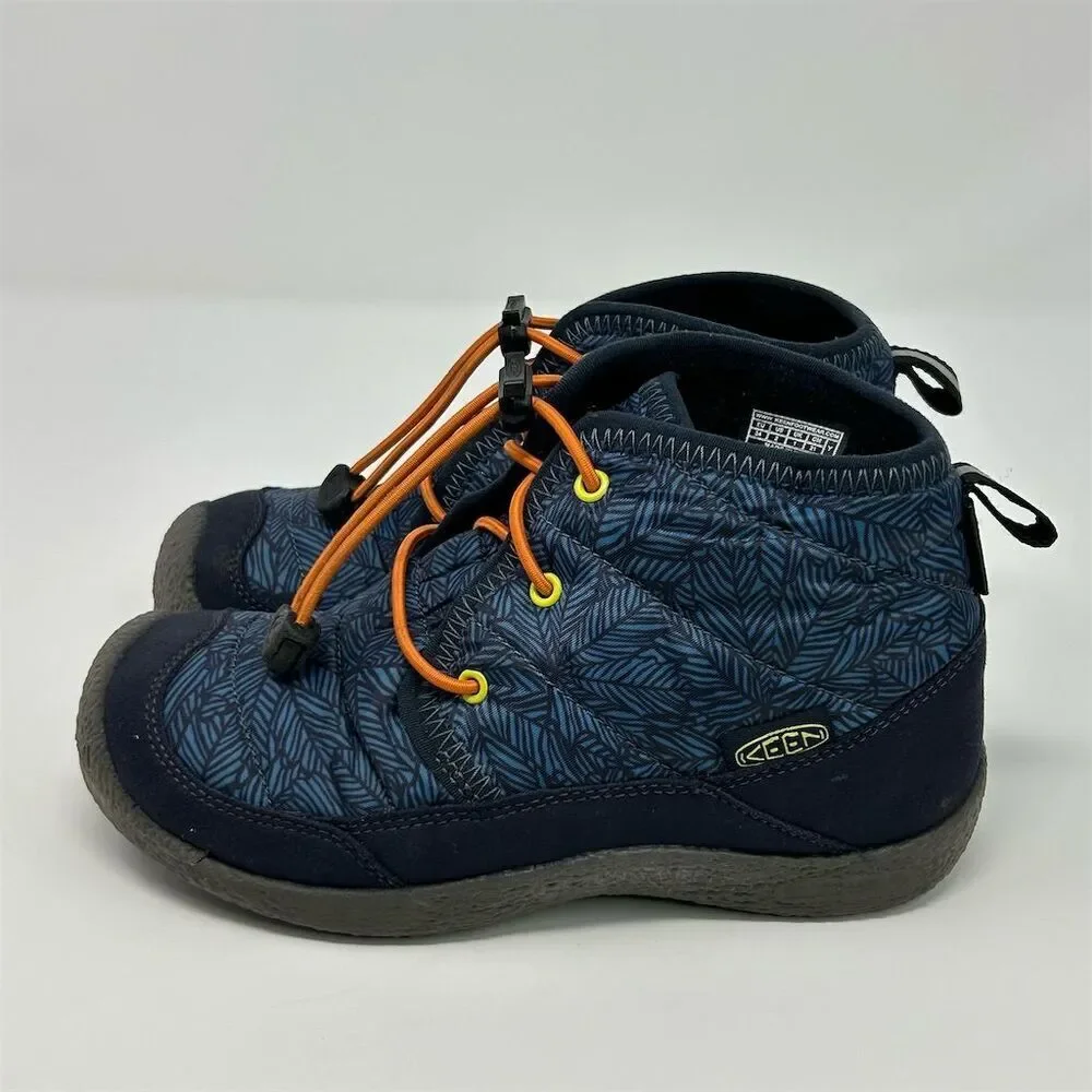KEEN Kids Howser II Chukka Waterproof Boots Blue Winter **DIFFERENT SIZES**